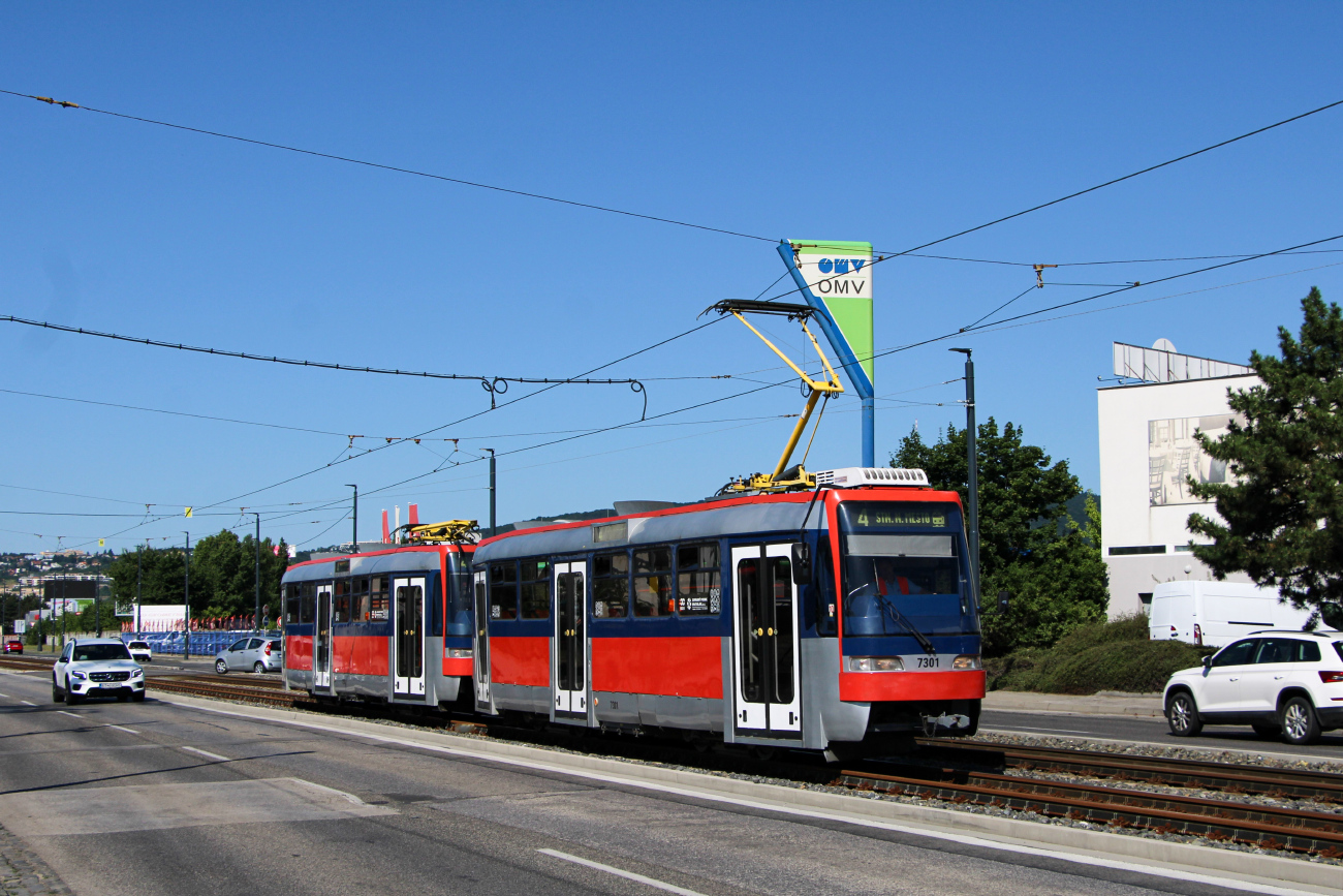 Bratislava, Tatra T3S № 7301