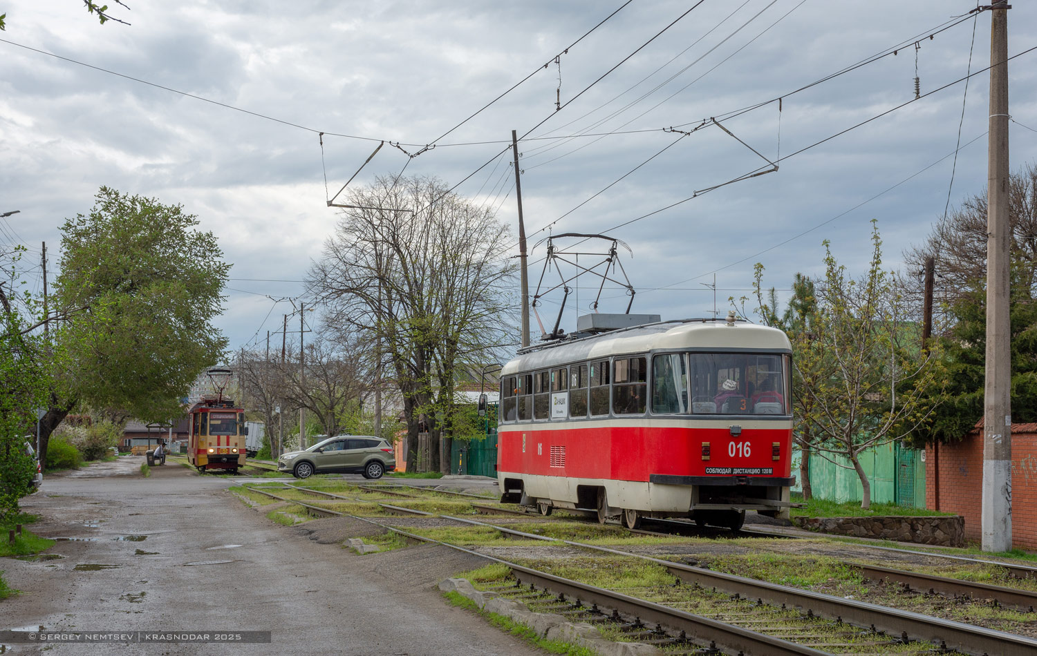 Краснодар, Tatra T3SU КВР ТРЗ № 016