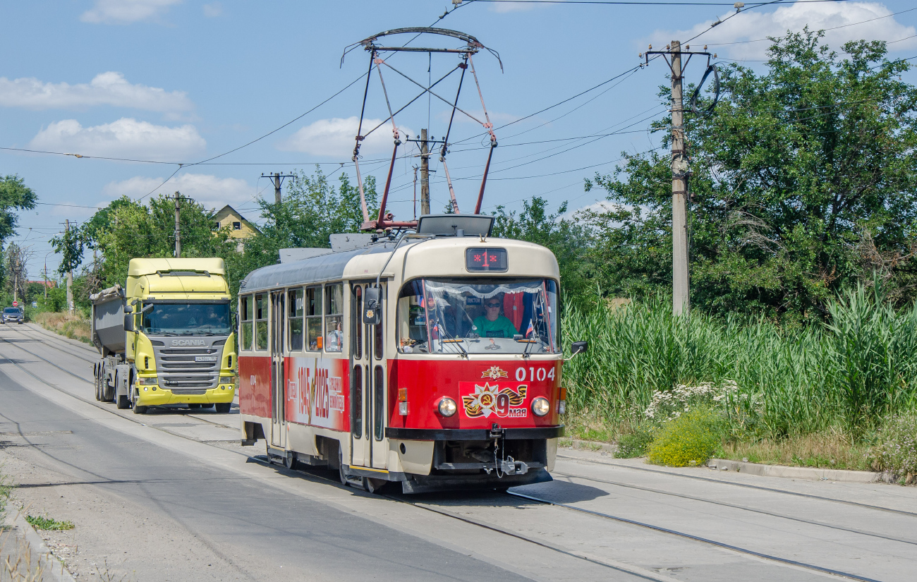 Мариуполь, Tatra T3SUCS № 0104 (767)