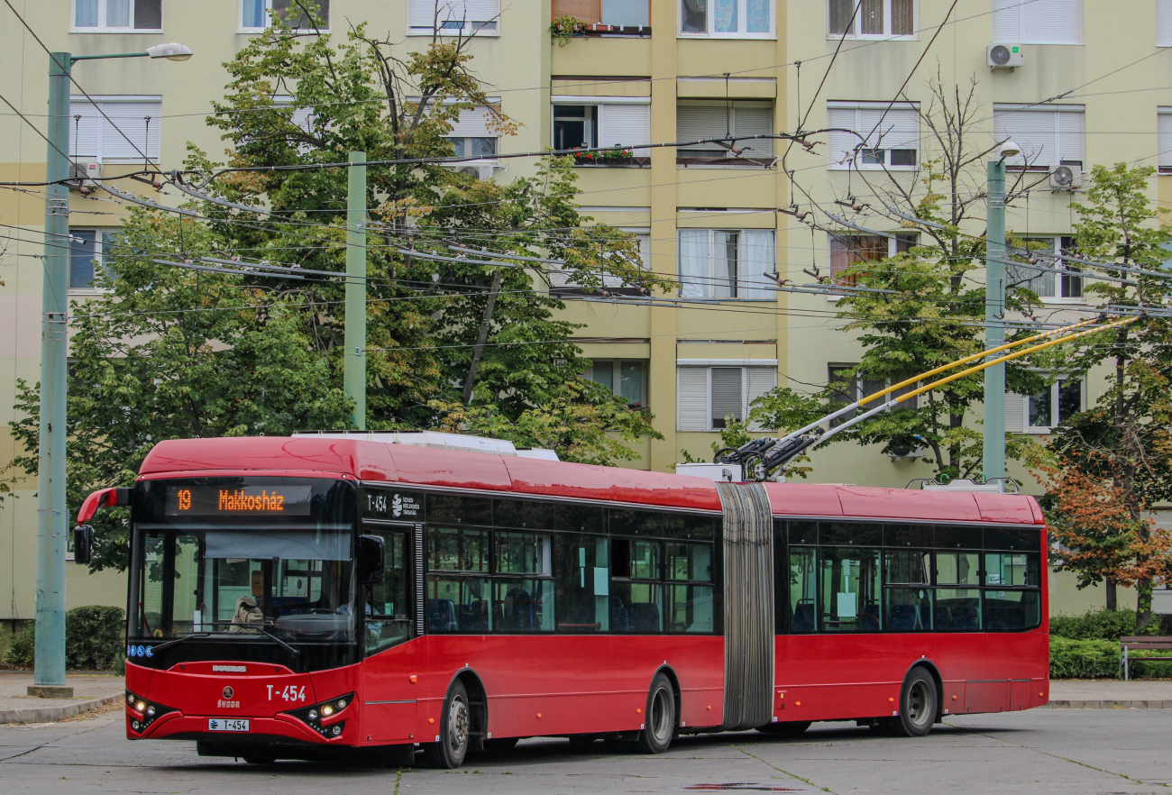 Сегед, Ikarus-Škoda Tr187.2 № T-454