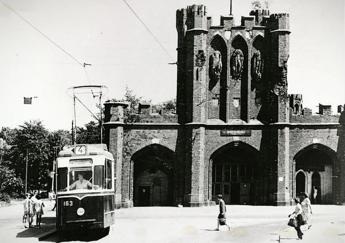 Калининград, Gotha T59E № 163; Калининград — Старые фото — Калининградский трамвай