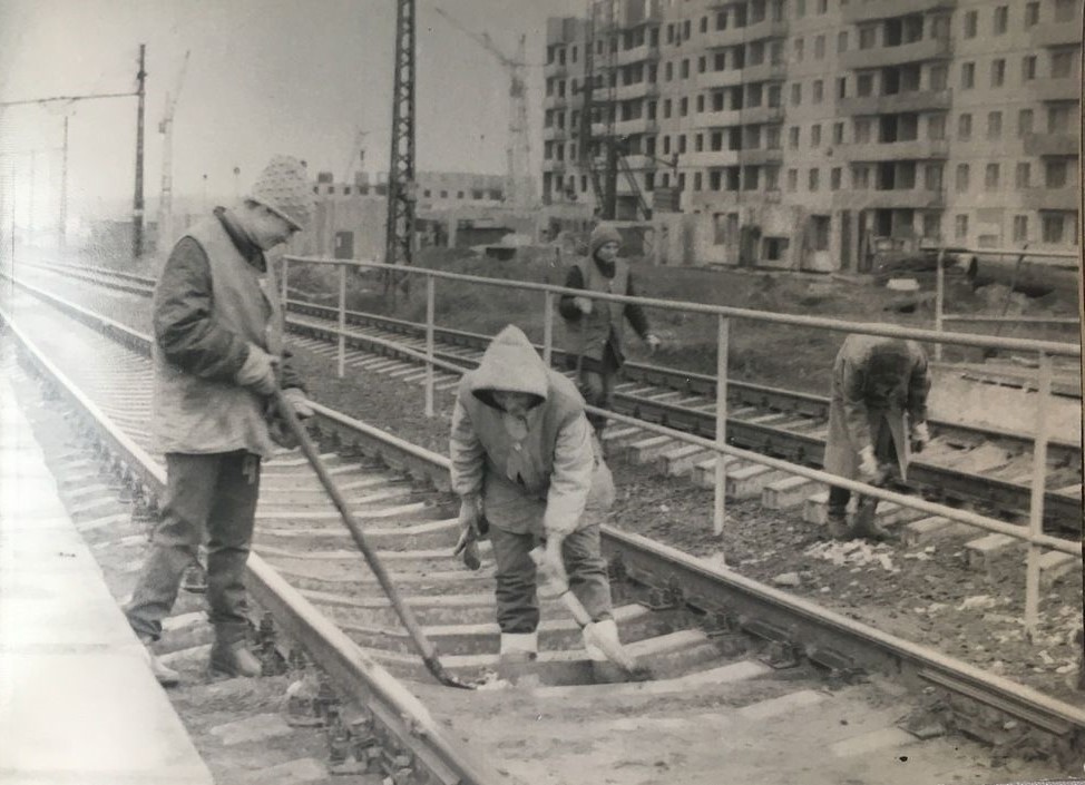 Старый Оскол — Исторические фотографии [1976-2003]; Старый Оскол — Остановочные пункты