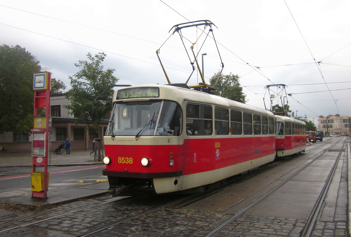 Прага, Tatra T3R.P № 8538