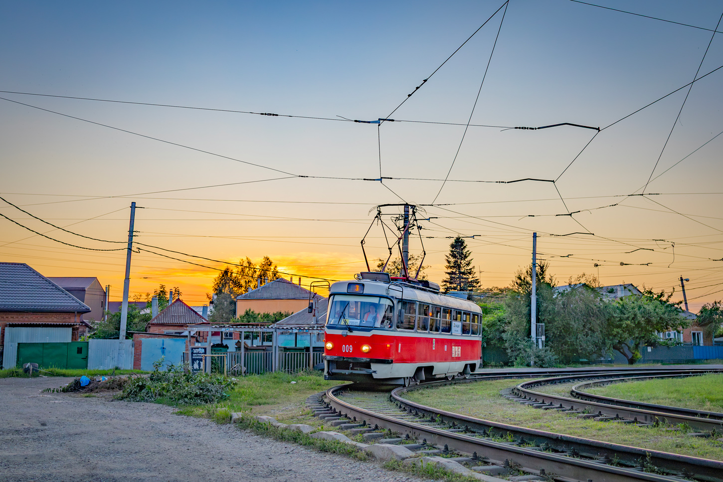 Краснодар, Tatra T3SU КВР ТРЗ № 009