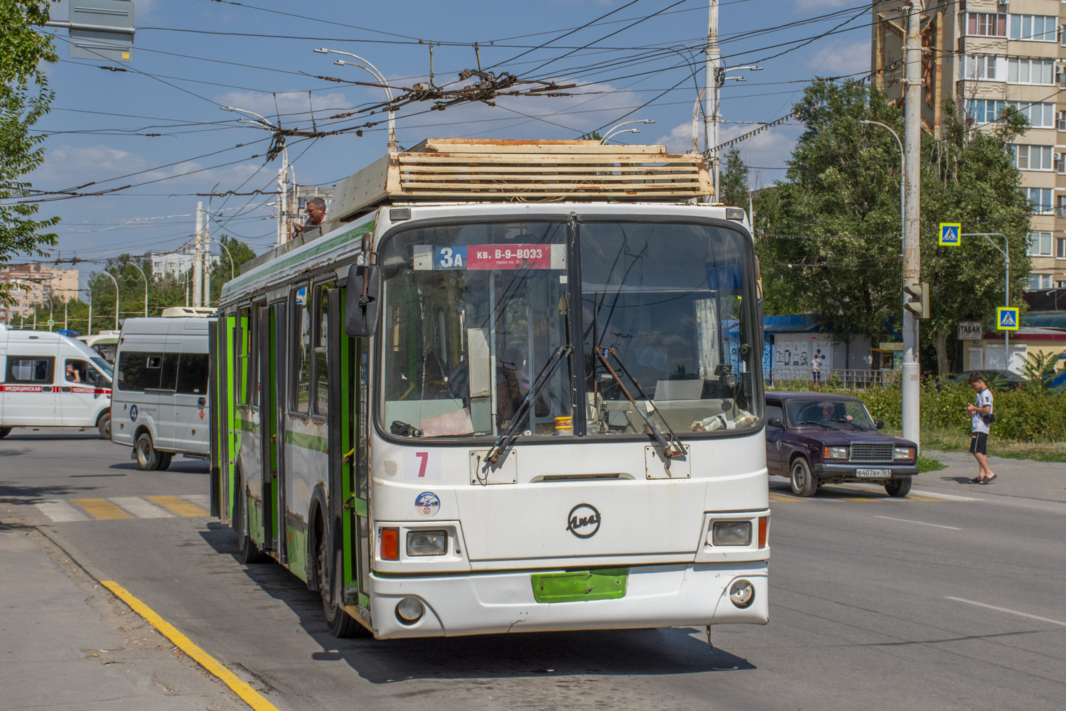 Волгодонск, ЛиАЗ-5280 (ВЗТМ) № 7