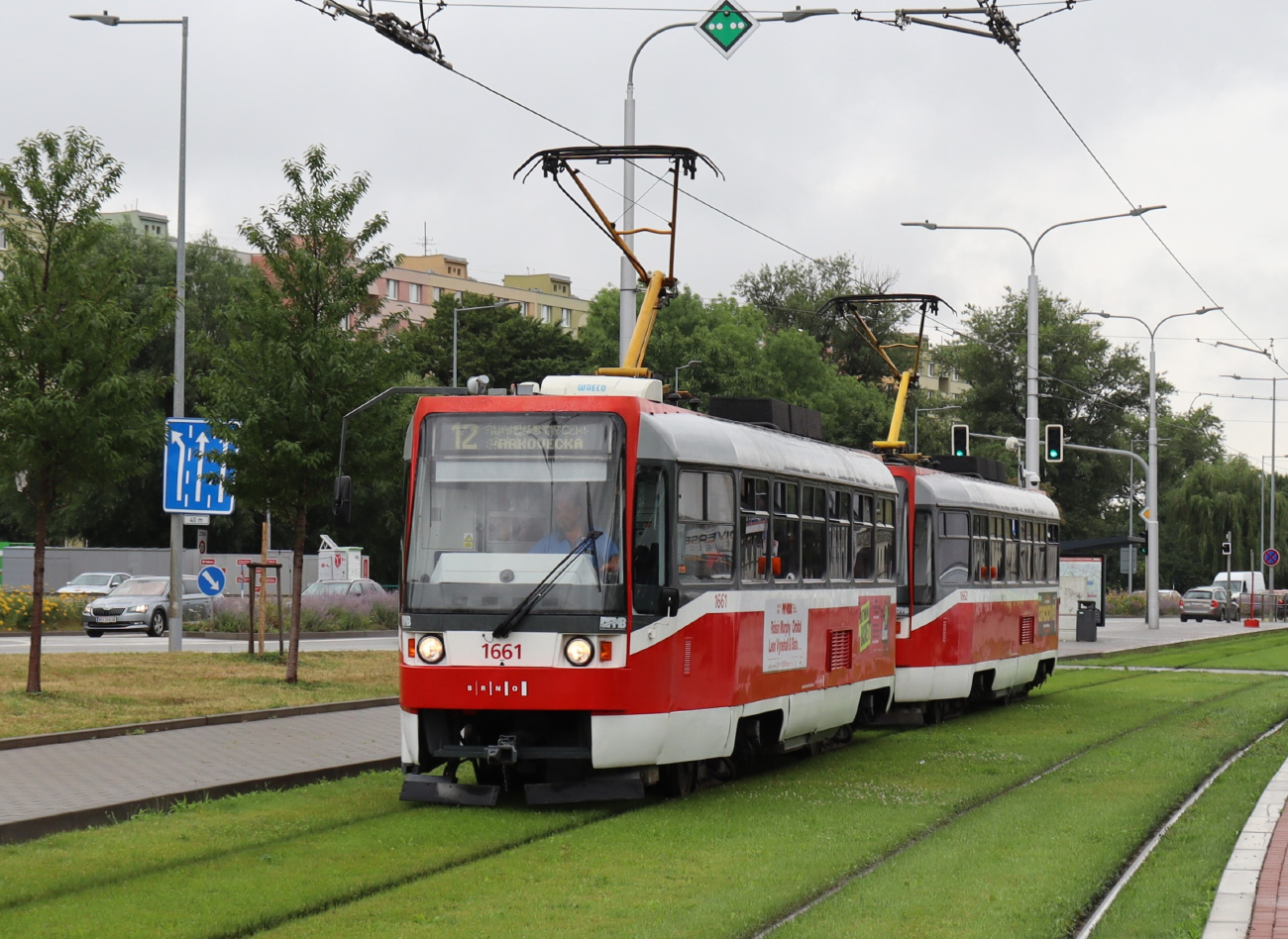 Брно, Tatra T3R (1995) № 1661