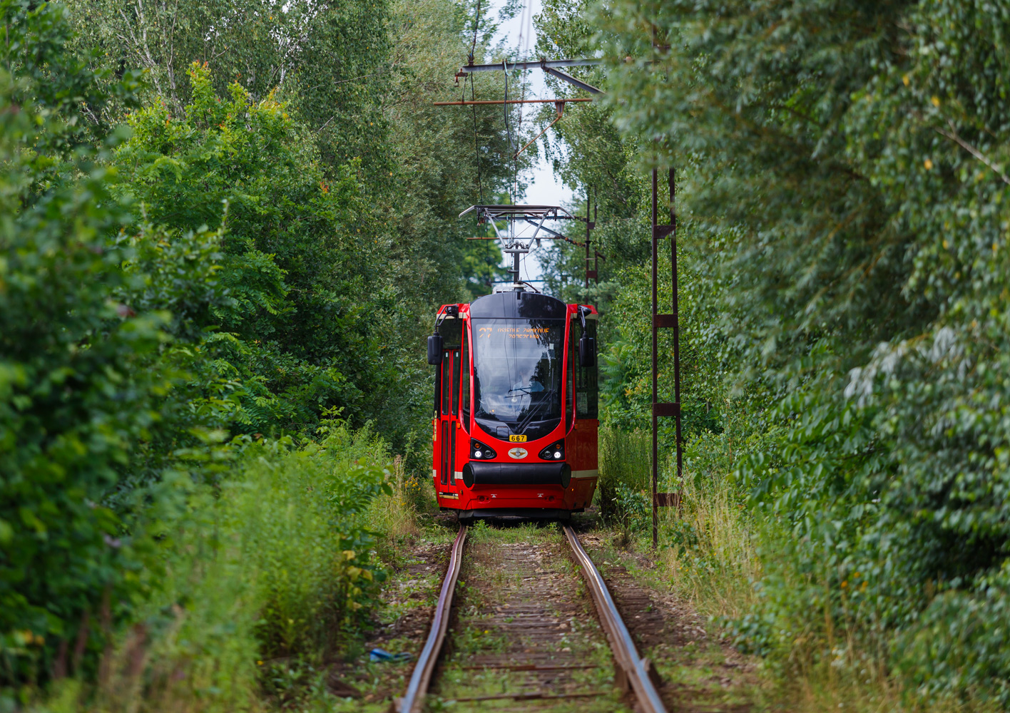 Верхнесилезская агломерация, Konstal 105N-HF11AC № 667