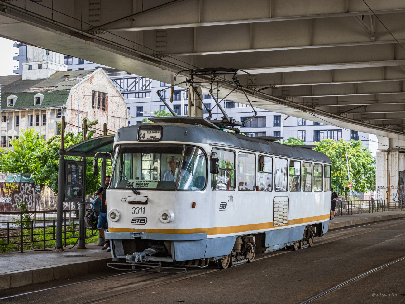 Бухарест - Илфов, Tatra T4R № 3311