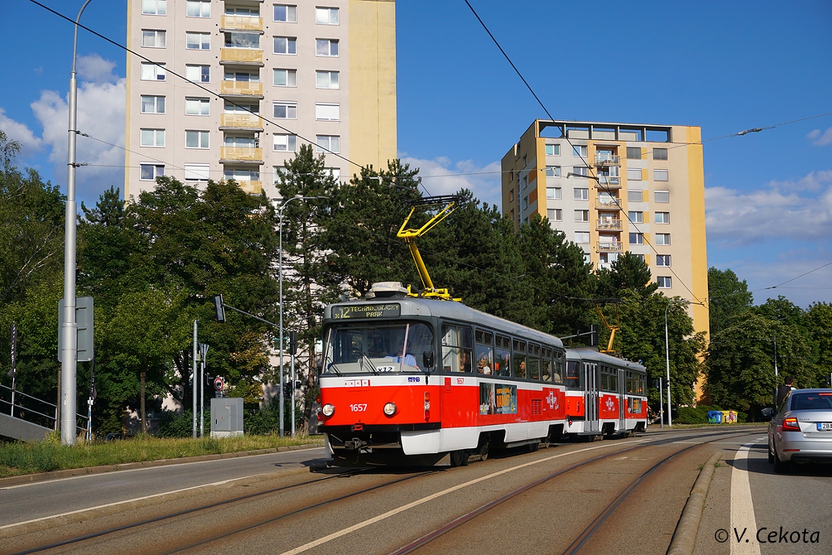 Брно, Tatra T3R.PV № 1657