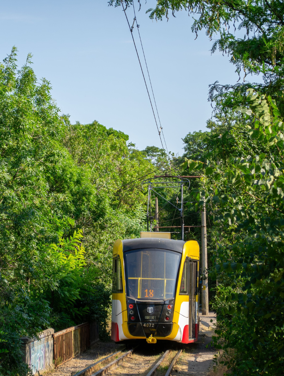 Одесса, T3 КВП Од «Одиссей» № 4072