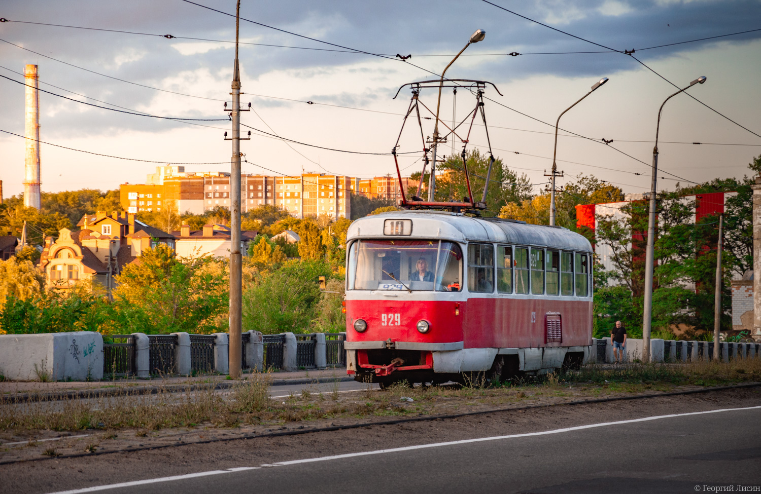 Donetsk, Tatra T3SU № 929