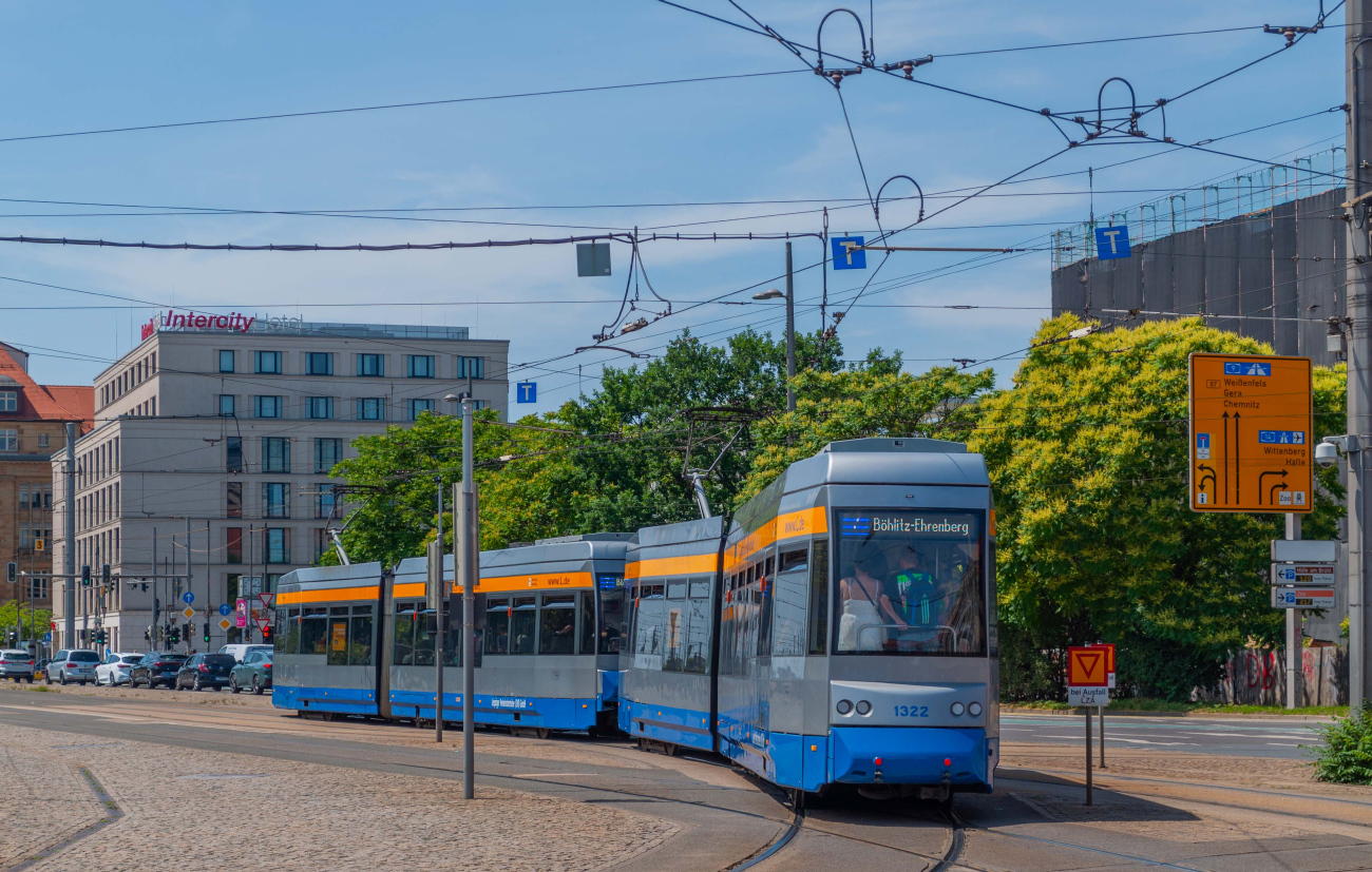 Лейпциг, Leoliner Fahrzeug-Bau Leipzig NGTW6L № 1322