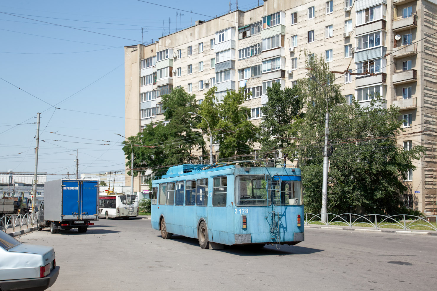 Рязань, ЗиУ-682ГМ1 (с широкой передней дверью) № 3128