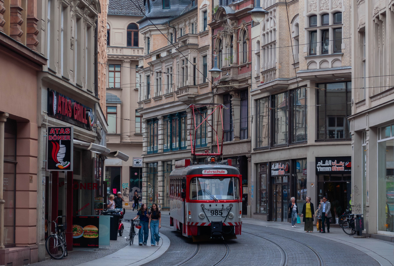 Галле, Tatra T4D № 985