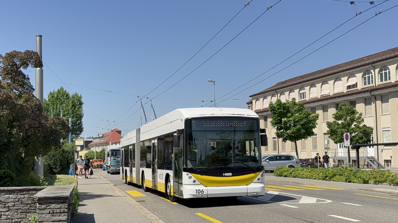 Шаффхаузен, Hess SwissTrolley 3 (BGT-N2C) № 106