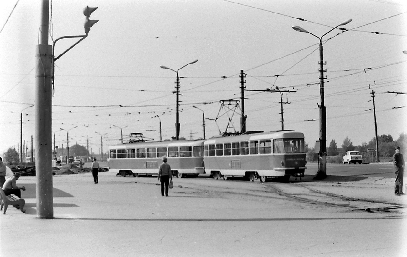 Тула, Tatra T3SU (двухдверная) № 16; Тула — Старые фотографии