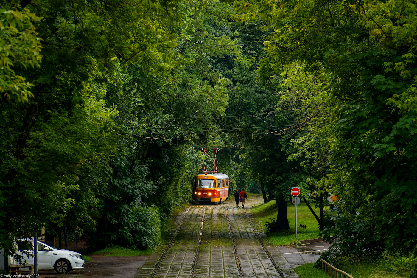 Moscow — Moscow Transport Day — 2025 (night rehearsals of the tram parade on 07/05/2025 and 07/10/2025, parade and tram exhibition on 07/12/2025); Moscow — Tram lines: Eastern Administrative District