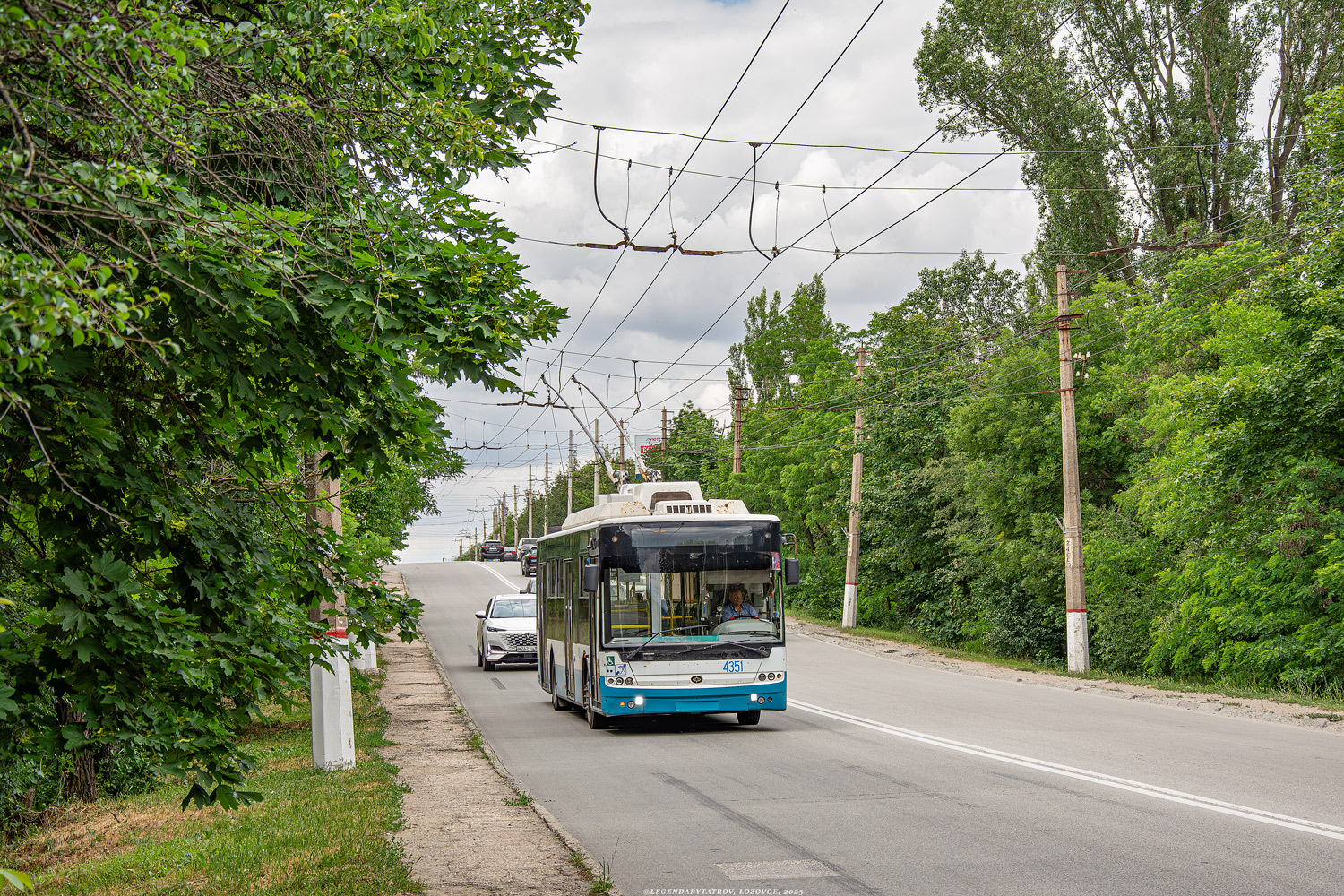 Крымскі тралейбус, Богдан Т70110 № 4351