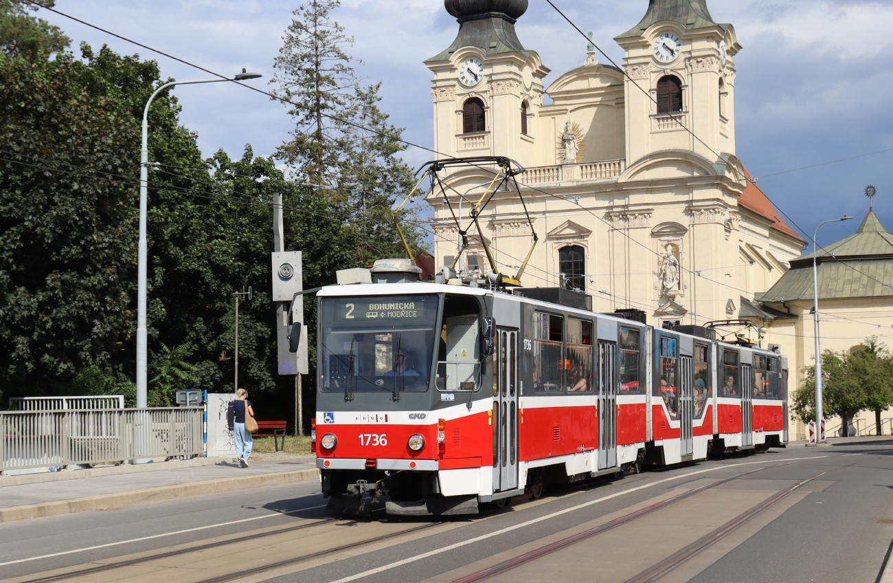 Брно, Tatra KT8D5R.N2 № 1736