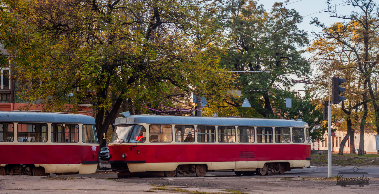 Днепр, Tatra T3SU № 1377