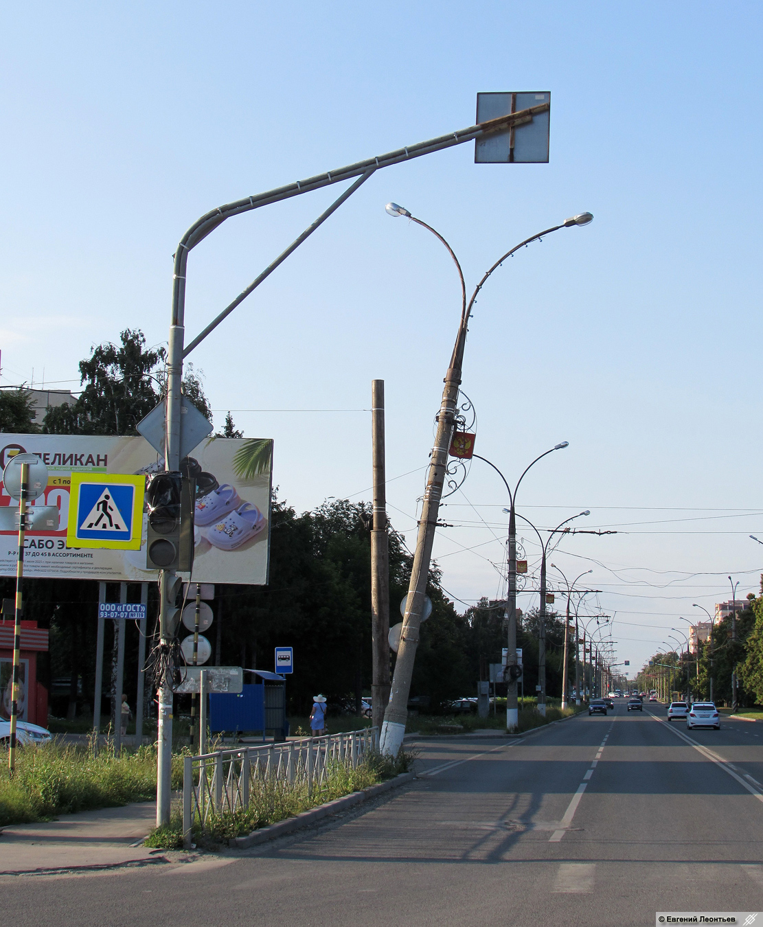 Тольятти — Контактная сеть и инфраструктура; Тольятти — Ремонт путепровода на улице Революционной с 06.2025