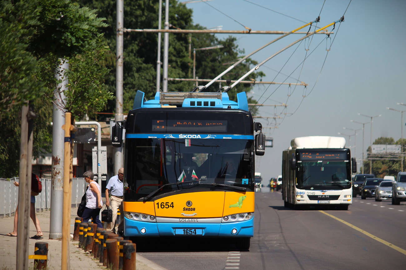 София, Škoda 27Tr Solaris III № 1654