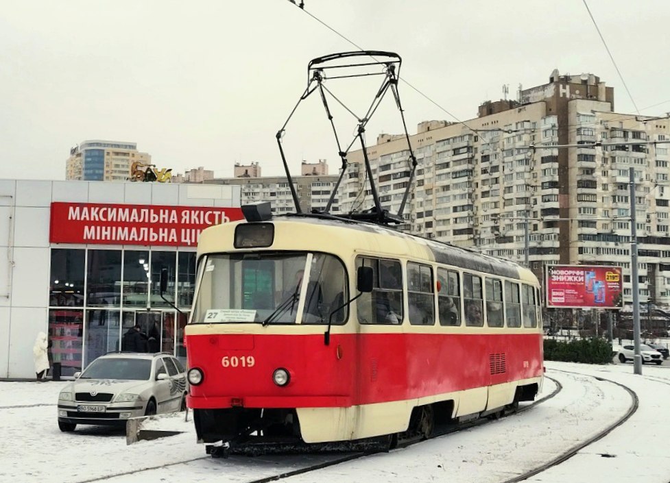 Киев, Tatra T3SU № 6019