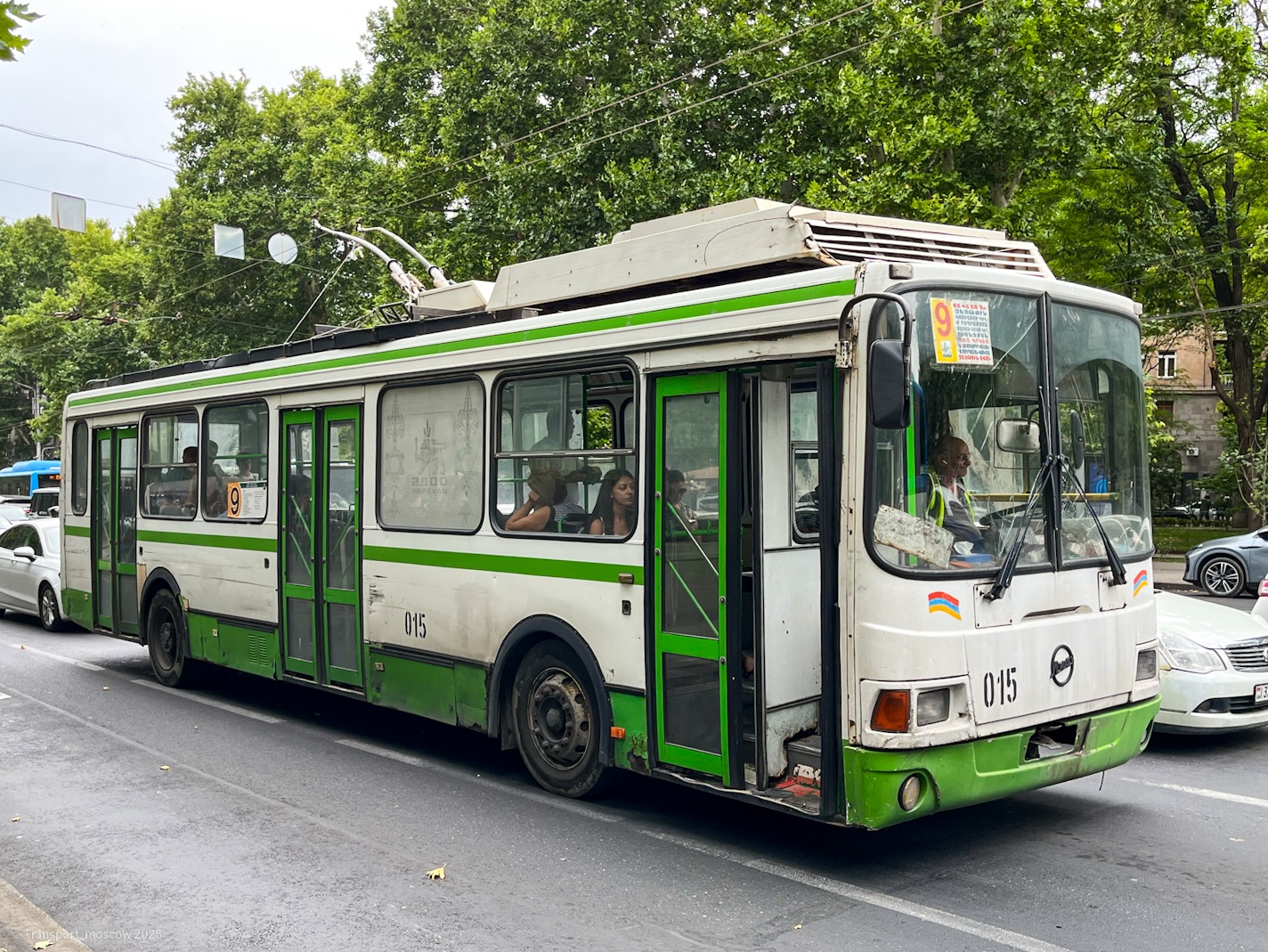 Ереван, ЛиАЗ-5280 (ВЗТМ) № 015