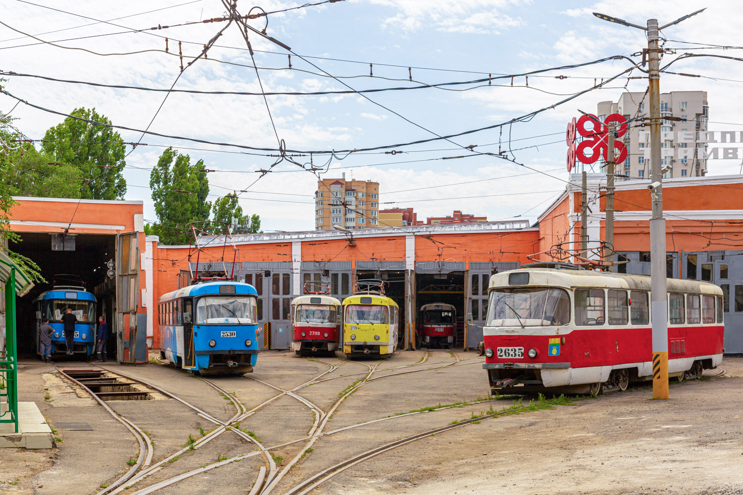 Волгоград, Tatra T3SU (двухдверная) № 2530