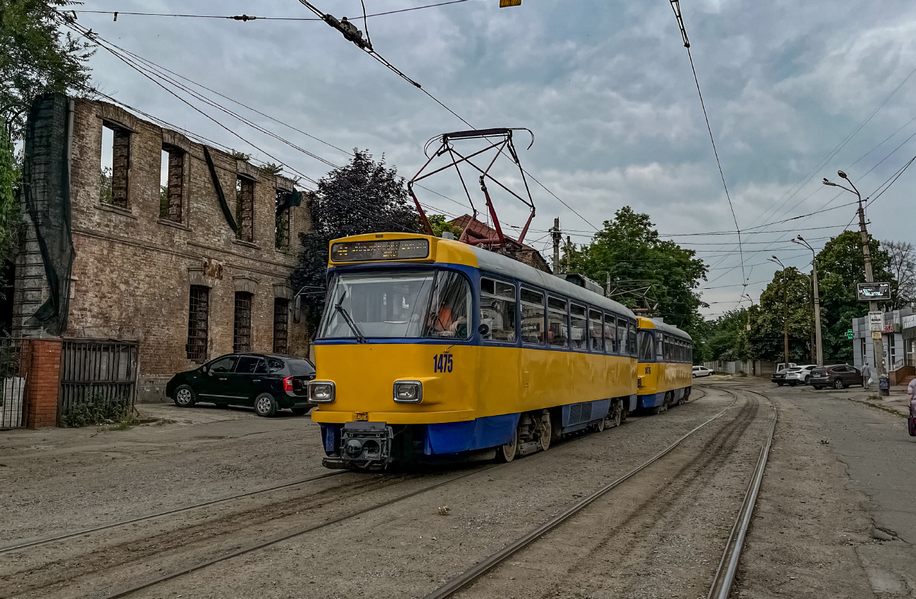 Днепр, Tatra T4D-M1 № 1475 Днепр, Tatra T4D-M1 № 1475