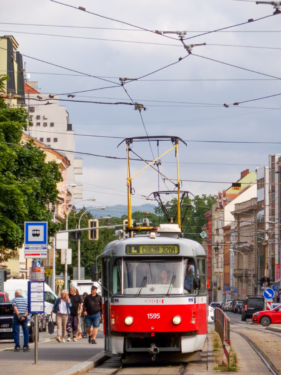 Брно, Tatra T3P № 1595