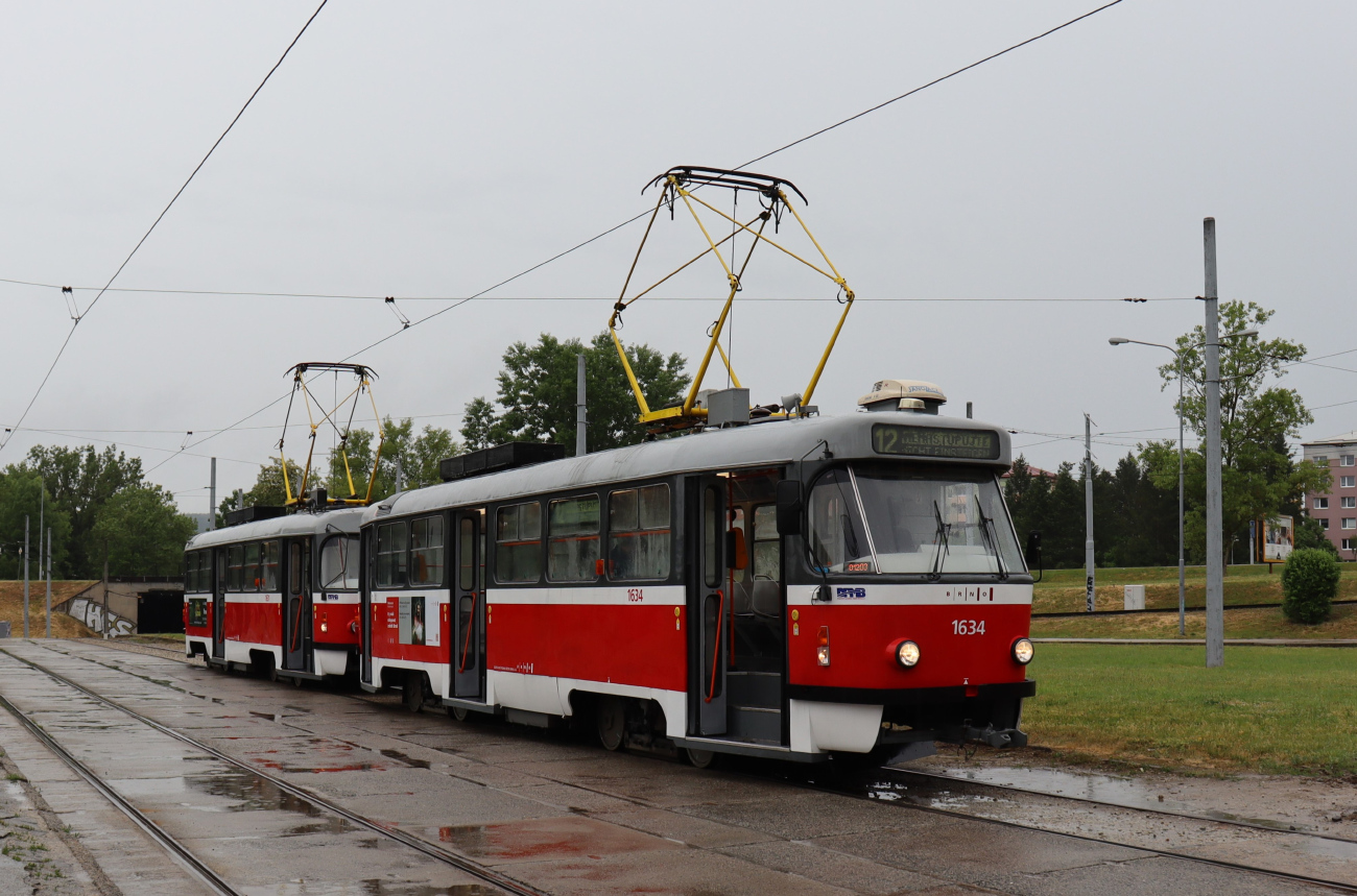 Брно, Tatra T3G № 1634