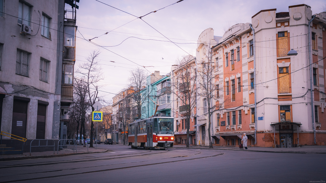 Харьков, Tatra T6A5 № 8704