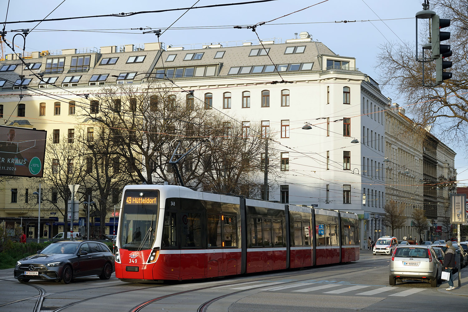 Вена, Bombardier Flexity Wien (Type D) № 349 Вена, Bombardier Flexity Wien (Type D) № 349