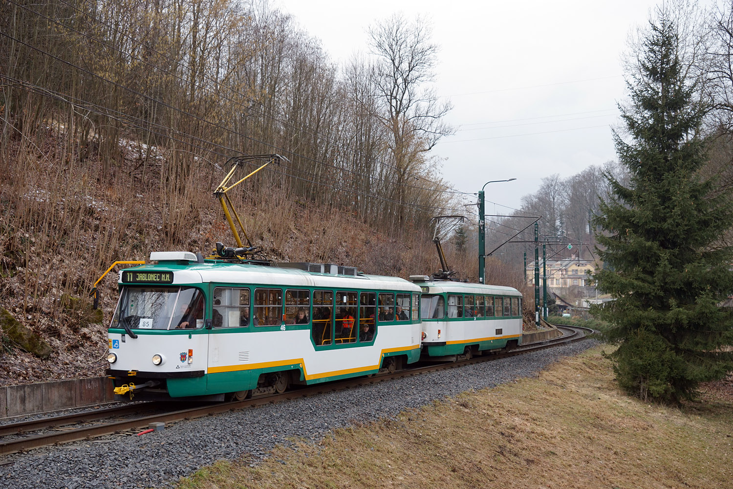 Либерец ― Яблонец-над-Нисой, Tatra T3R.PLF № 46