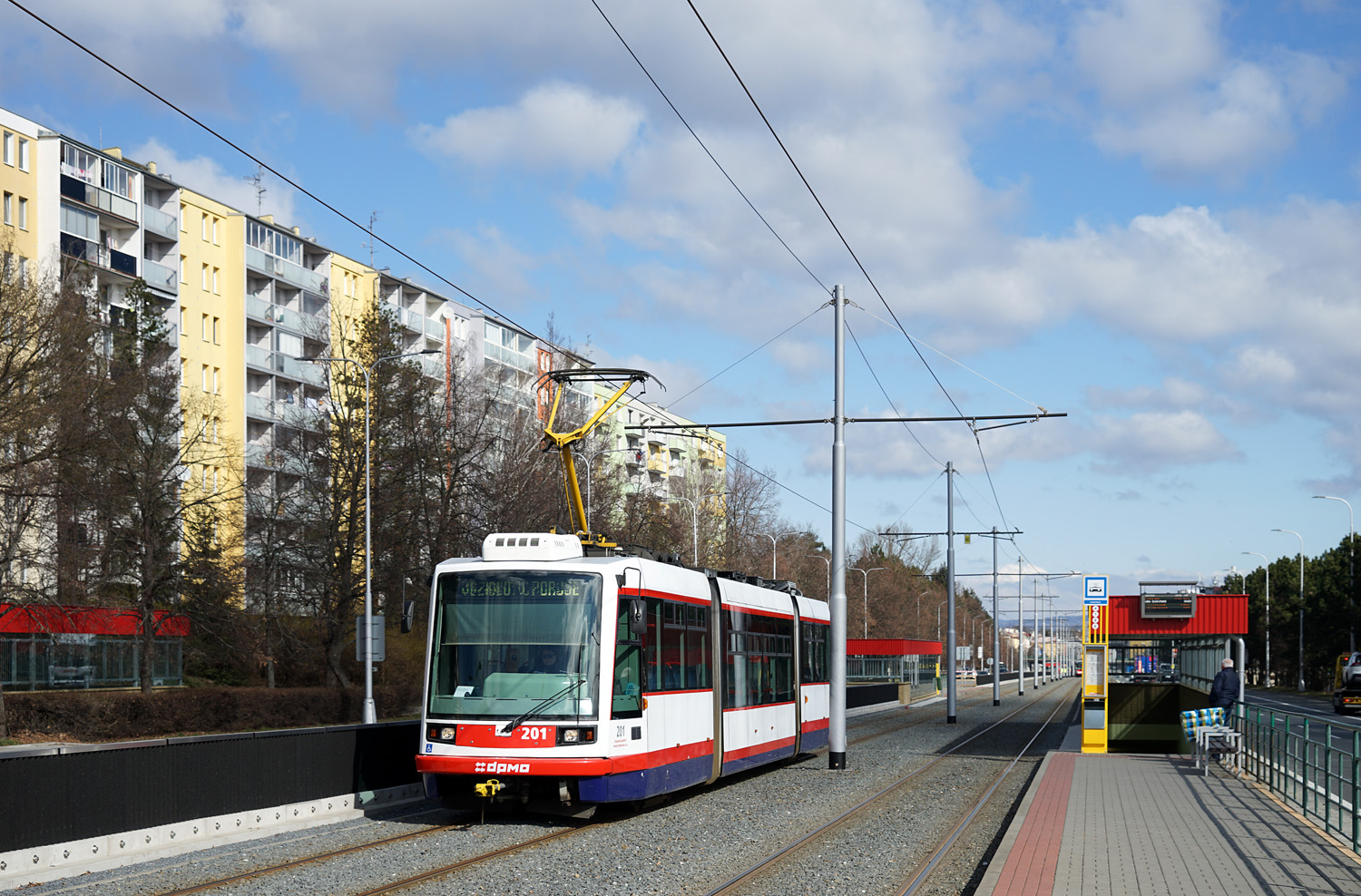 Оломоуц, Škoda 03T1 Astra № 201