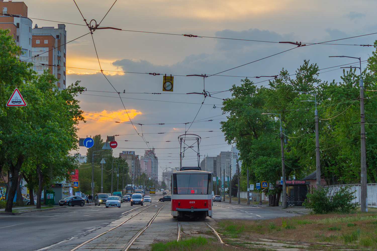 Киев, Tatra T6B5SU № 009