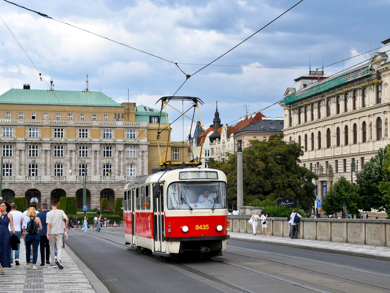 Прага, Tatra T3R.P № 8435