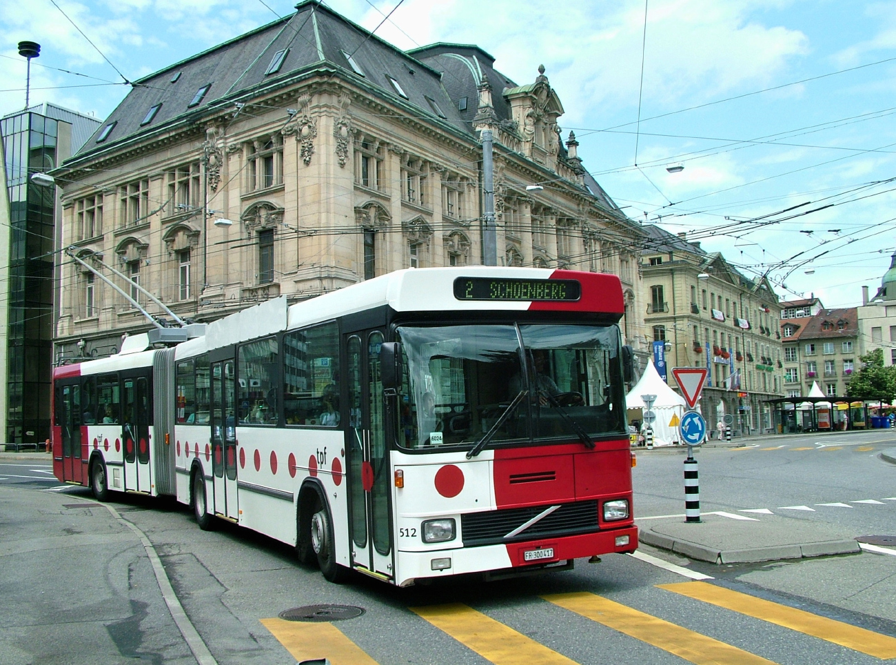 Freiburg, Volvo/Hess/ABB B10MA-55 Nr. 512