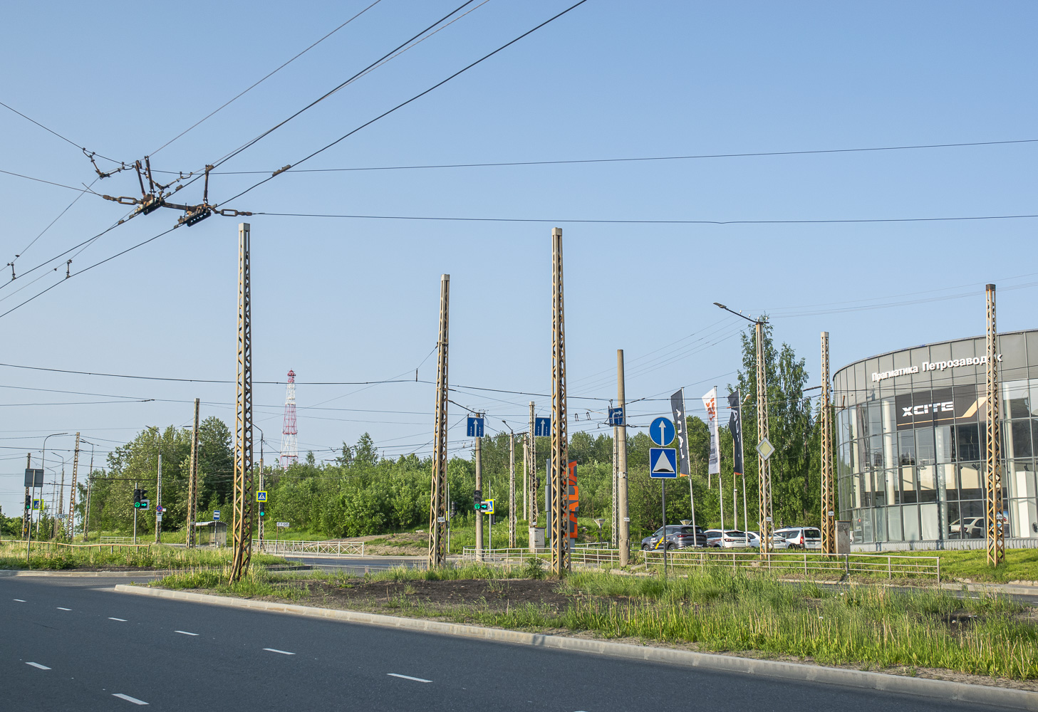 Петрозаводск — Недостроенные троллейбусные линии; Петрозаводск — Троллейбусные линии и инфраструктура