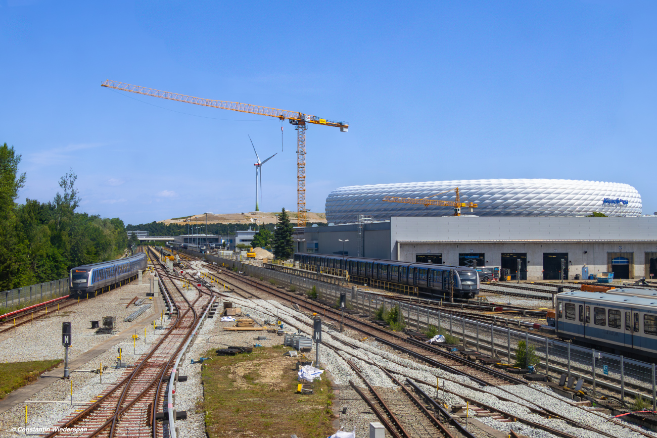 Мюнхен, Adtranz/Siemens C2.12 № 7745; Мюнхен — U-Bahn — Линии U3/U6