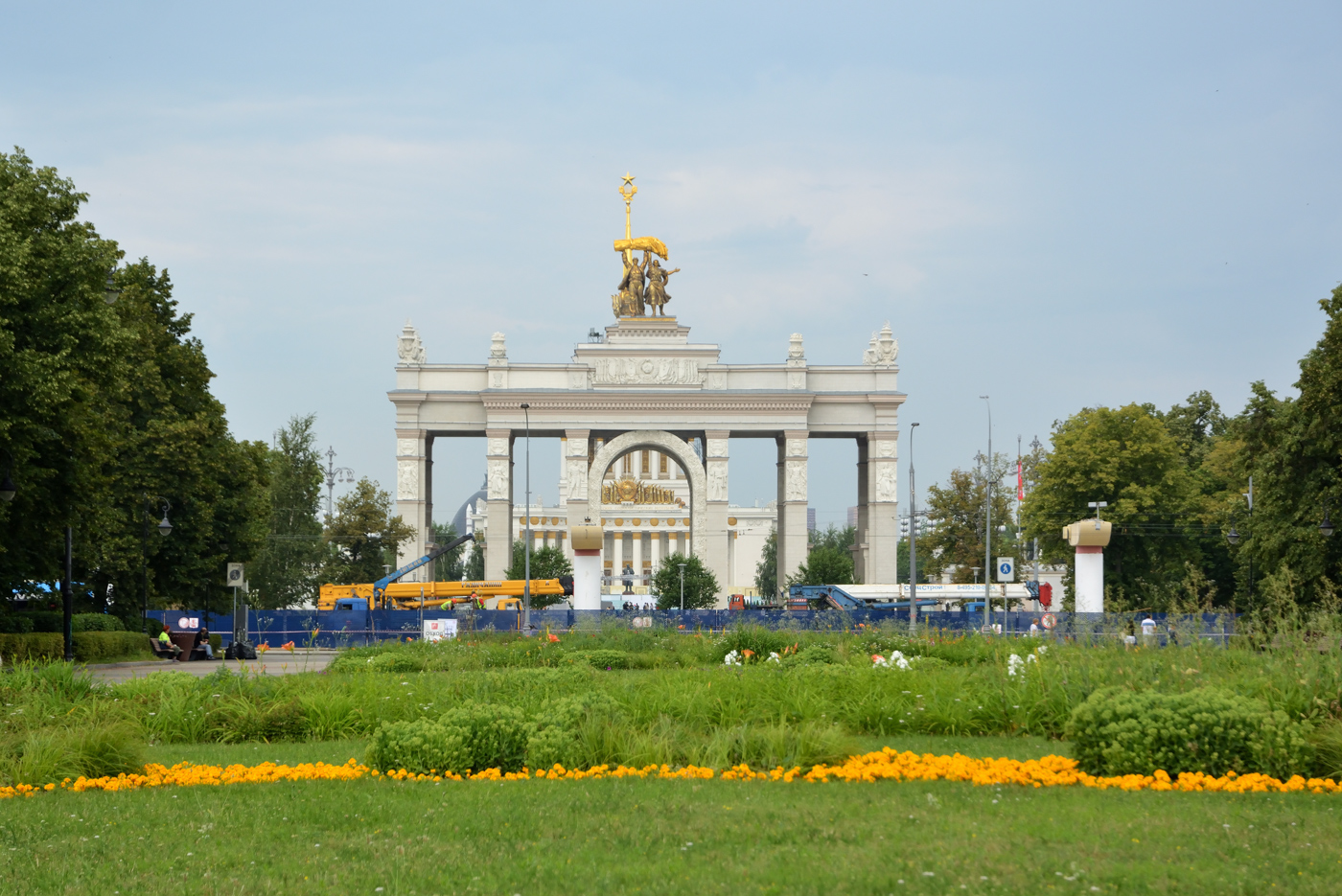 Maskava — Demolition of the monorail line and its reconstruction into an overground park; Maskava — Monorail