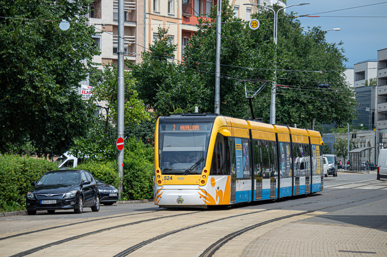 Дебрецен, CAF Urbos 3 № 524