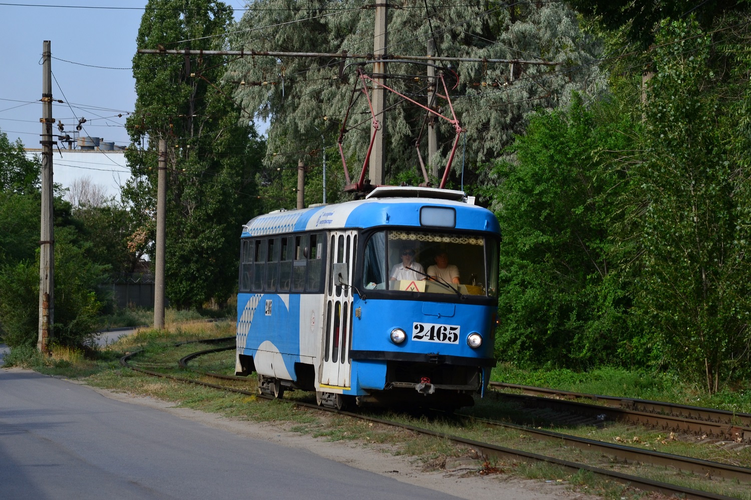 Волгоград, Tatra T3SU (двухдверная) № 2465