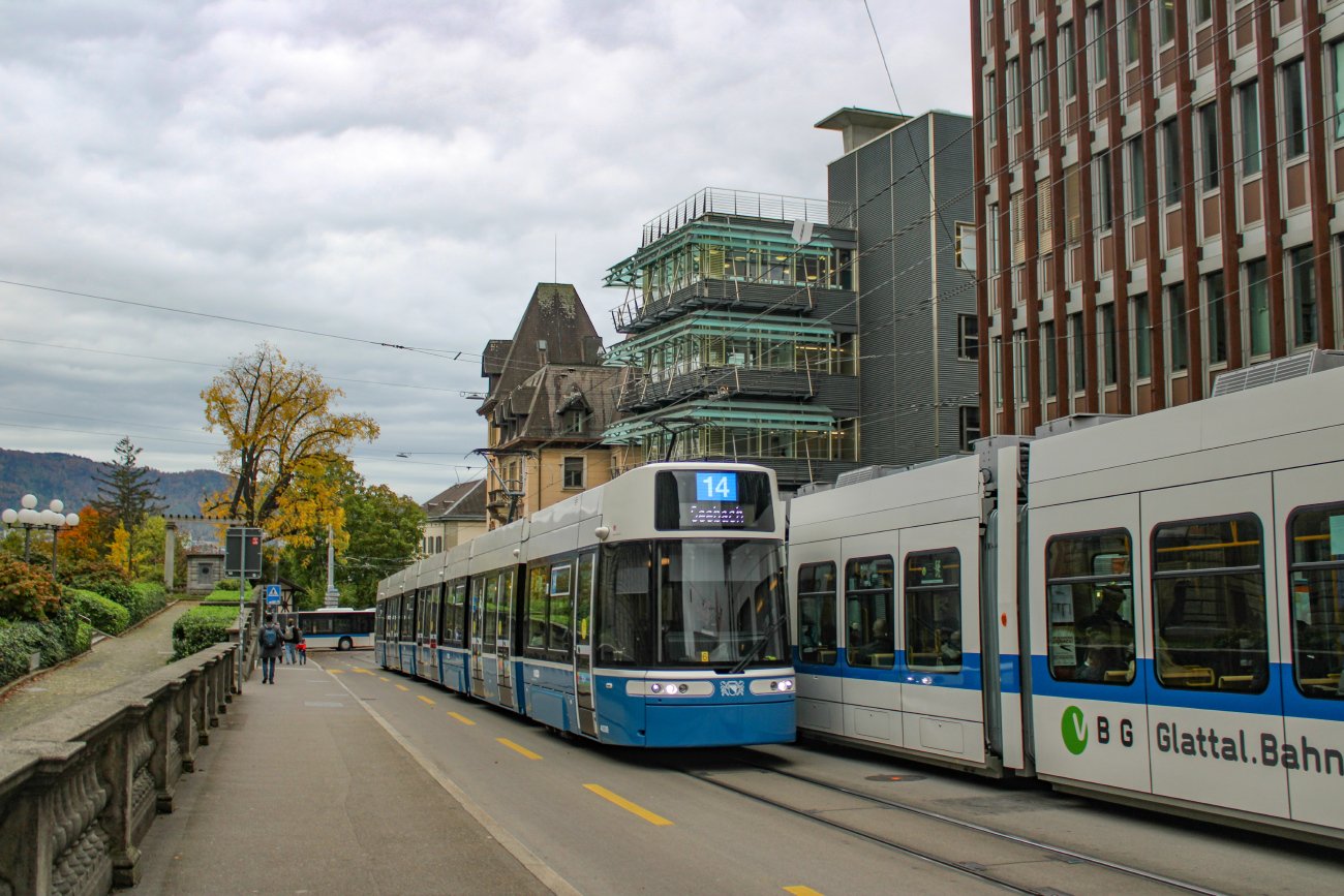 Zürich, Alstom Flexity Zürich — 4039