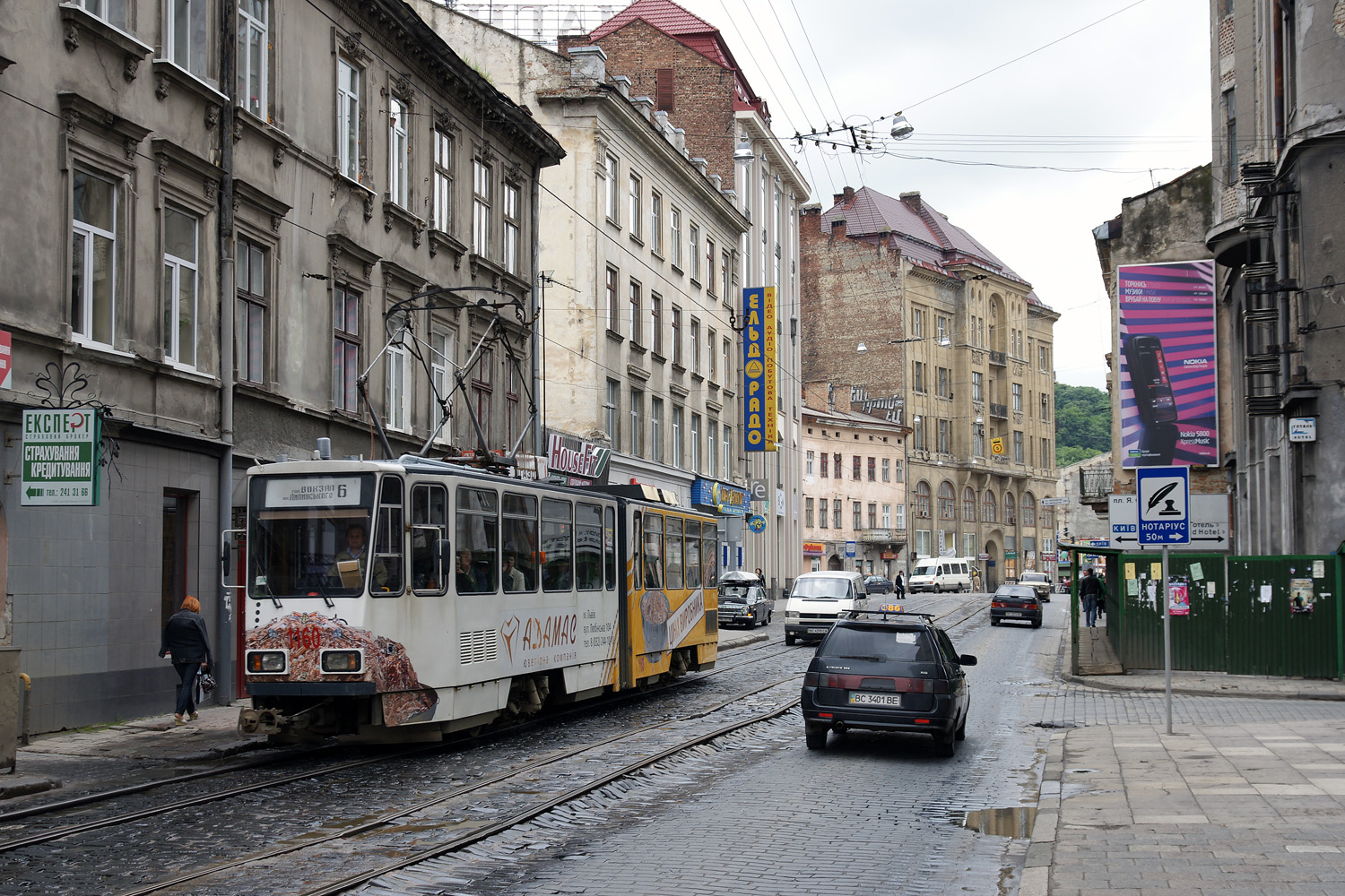 Lvov, Tatra KT4D č. 1160 Lvov, Tatra KT4D č. 1160