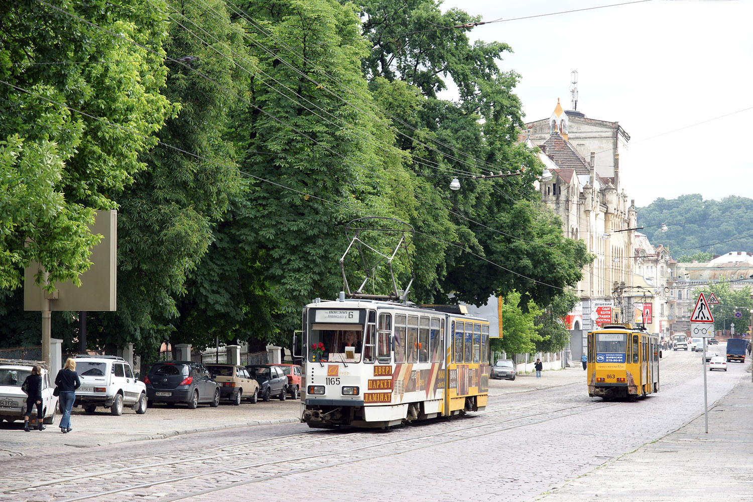 Lemberg, Tatra KT4D Nr. 1165