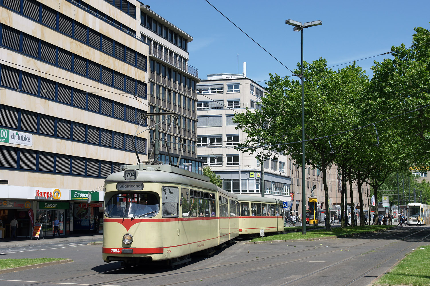 Дюссельдорф, Duewag GT8 № 2654