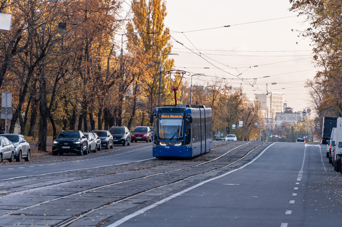Киев, PESA 71-414К-2 (Fokstrot) № 708