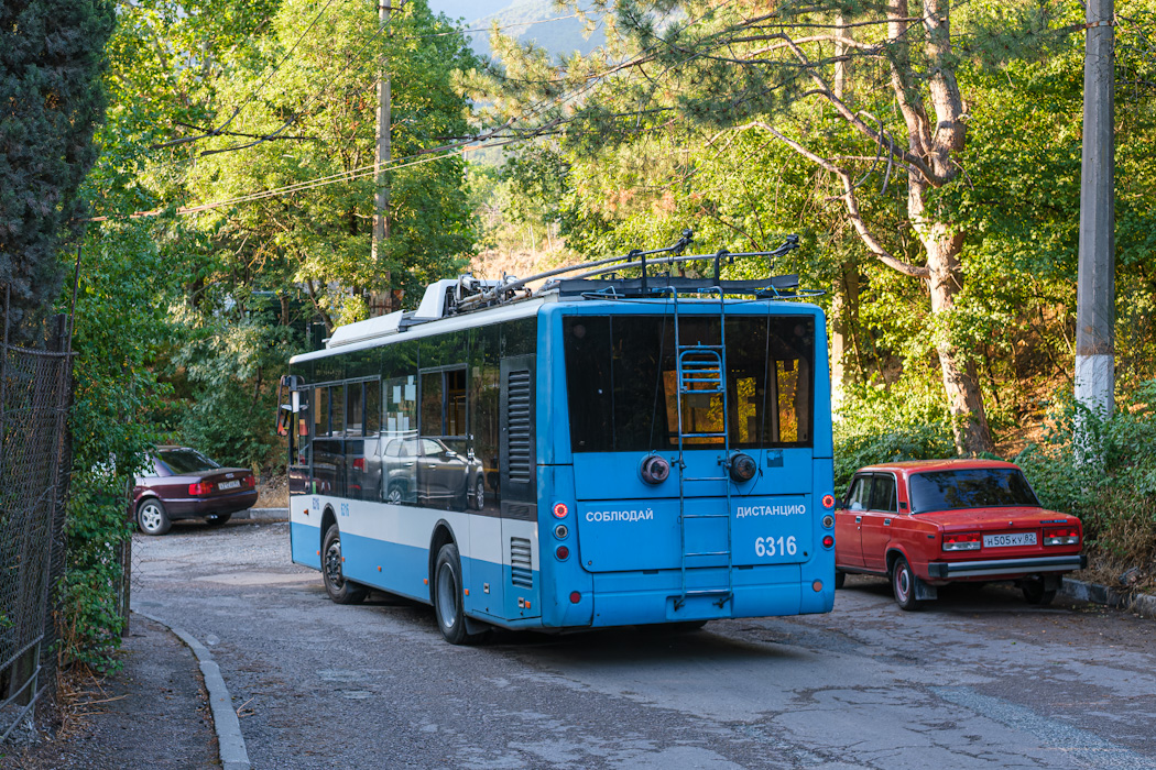 Крымский троллейбус, Богдан Т60111 № 6316